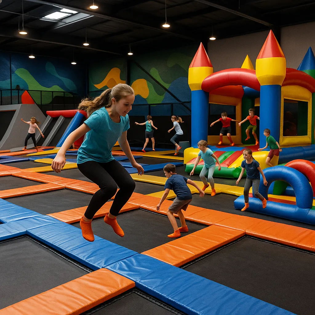 Jump Parks and Springkussen Zones in Utrecht and Amsterdam